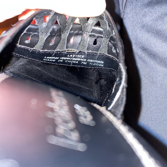 Vintage LIZ CLAIBORNE Lattice flex heeled mules - Picture 7 of 7